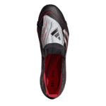adidas Predator Firm Ground Football Boots – Black/Red – view 3