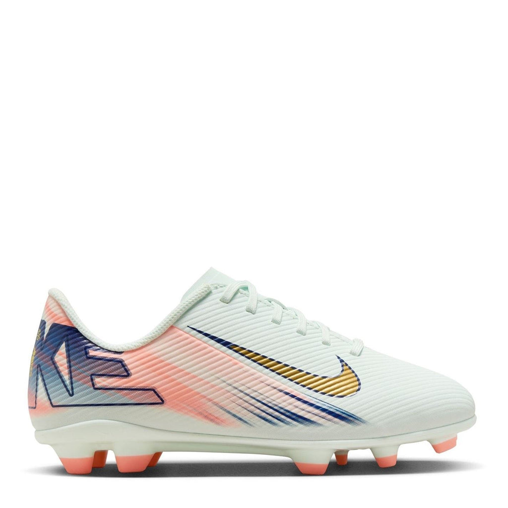 Nike Mercurial Vapor 16 Junior Firm Ground Football Boots – Green/White