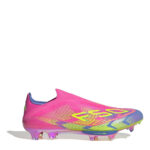 adidas Mens F50+ Firm Ground Football Boots – Pink/Yellow