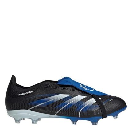 adidas Predator Firm Ground Football Boots – White/Silver