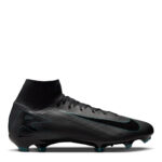 Nike Zoom Mercurial Superfly 10 Firm Ground Football Boots – Black/Green