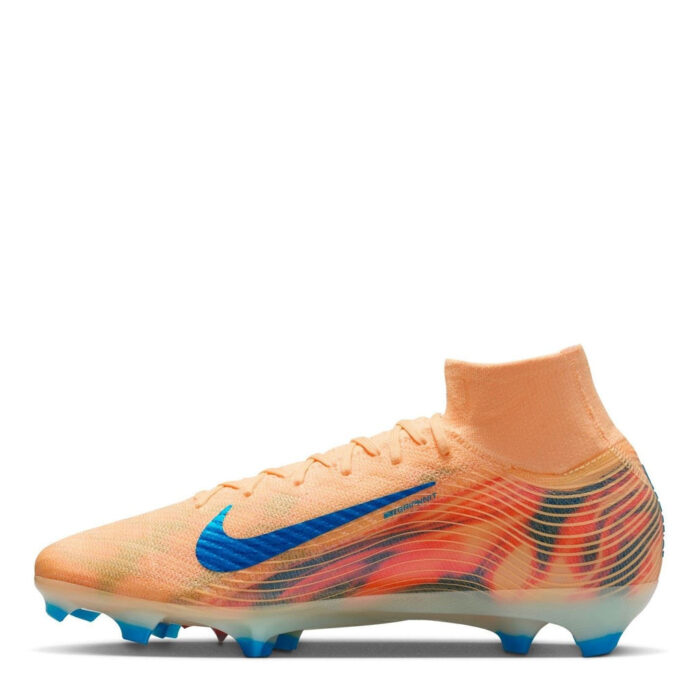 Nike Mercurial Superfly 10 Firm Ground Football Boots – Orange/Melon – view 2