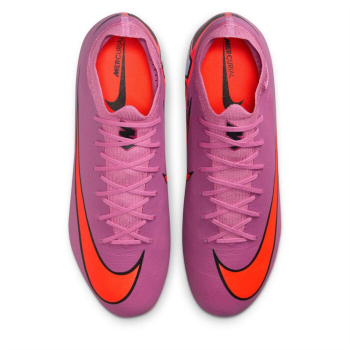 Nike Zoom Mercurial Vapor 16 Firm Ground Football Boots – Pink/Black – view 8