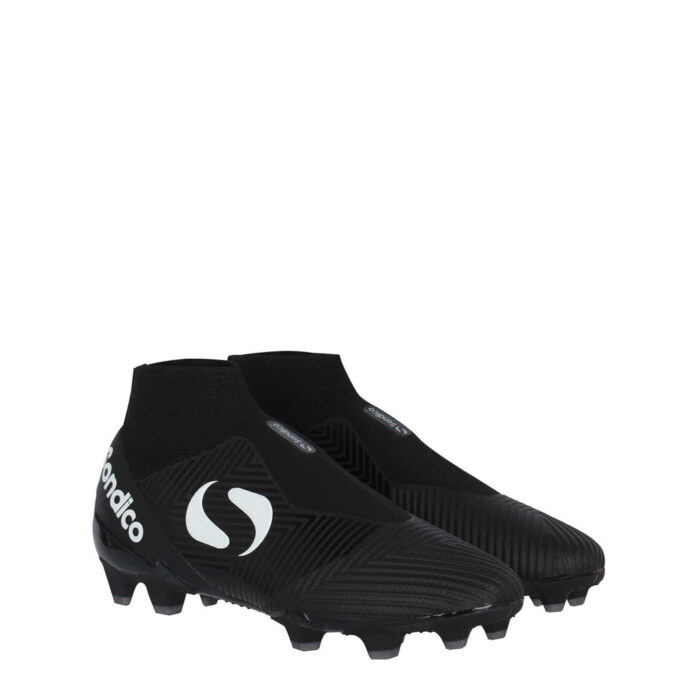 Sondico Blizzard Firm Ground Football Boots – Black/White – view 4