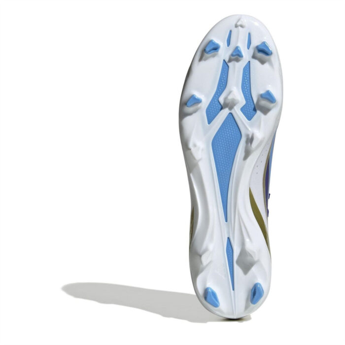 adidas X Crazyfast Firm Ground Football Boots – Blue-White – view 6