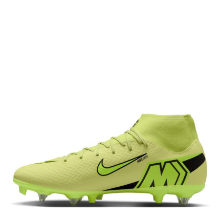 Nike Mercurial Superfly 10 Soft Ground Football Boots – Volt/Crimson – view 2
