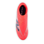 New Balance Mens Furon Firm Ground Football Boots – Red/Silver – view 3