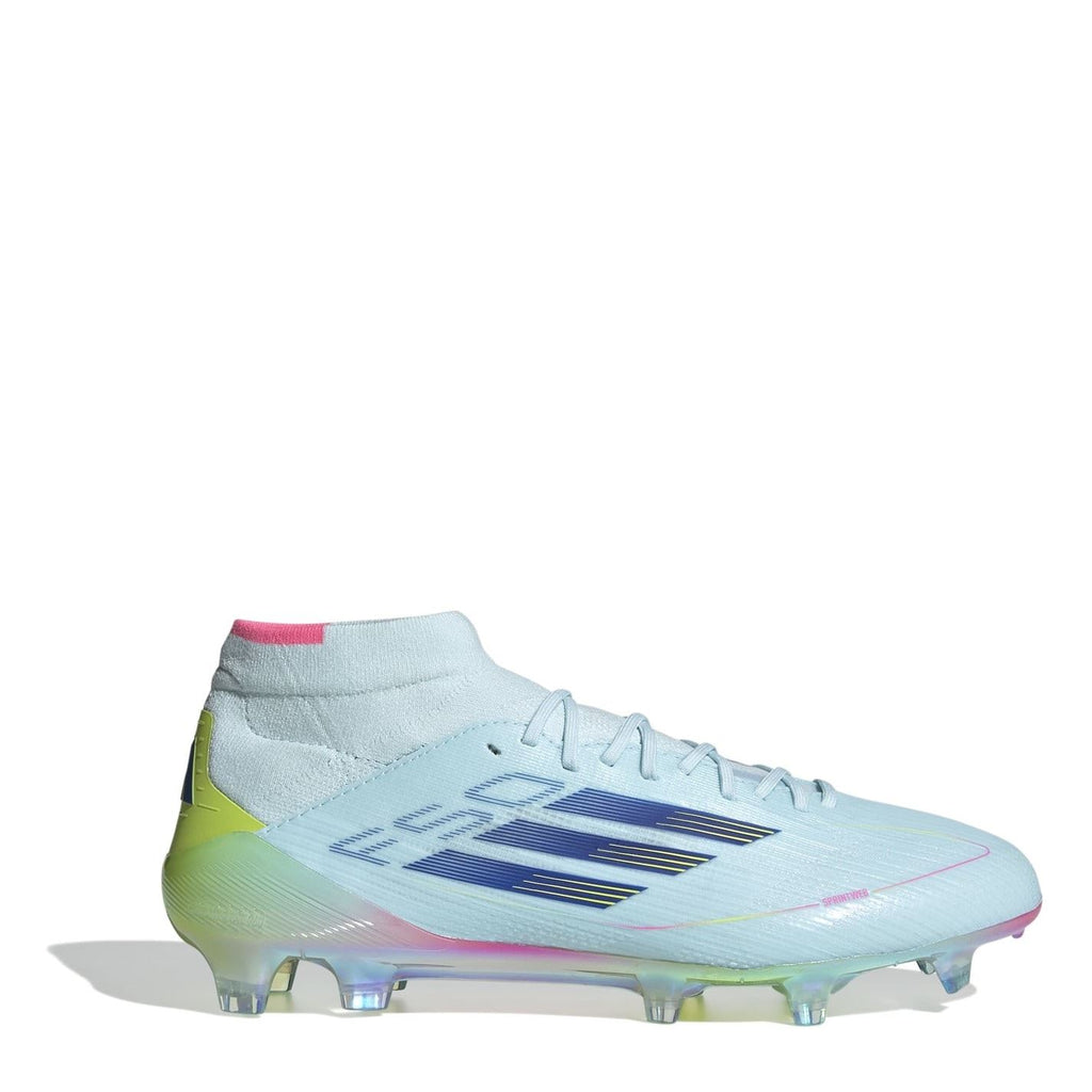 adidas Womens F50 Firm Ground Football Boots – Blue/Yellow