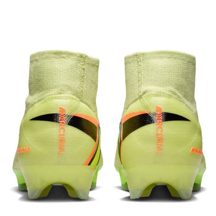 Nike Mercurial Superfly 10 Firm Ground Football Boots – Volt/Crimson – view 5