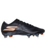 Skechers Razor Soft Ground Football Boots – Black/Orange
