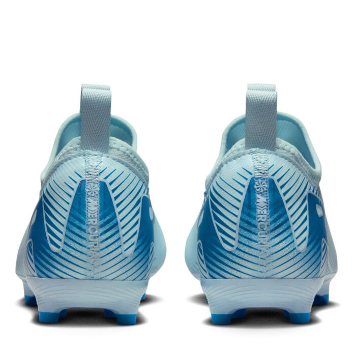Nike Zoom Mercurial Vapor 16 Junior Firm Ground Football Boots – Blue/Baltic – view 6