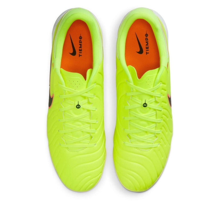 Nike Tiempo Legend 10 Turf Football Boots – Volt/Black - Image 6