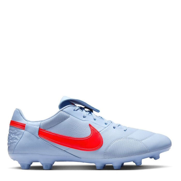 Nike Premier 3 Firm Ground Football Boots – Blue/Purple - Image 4