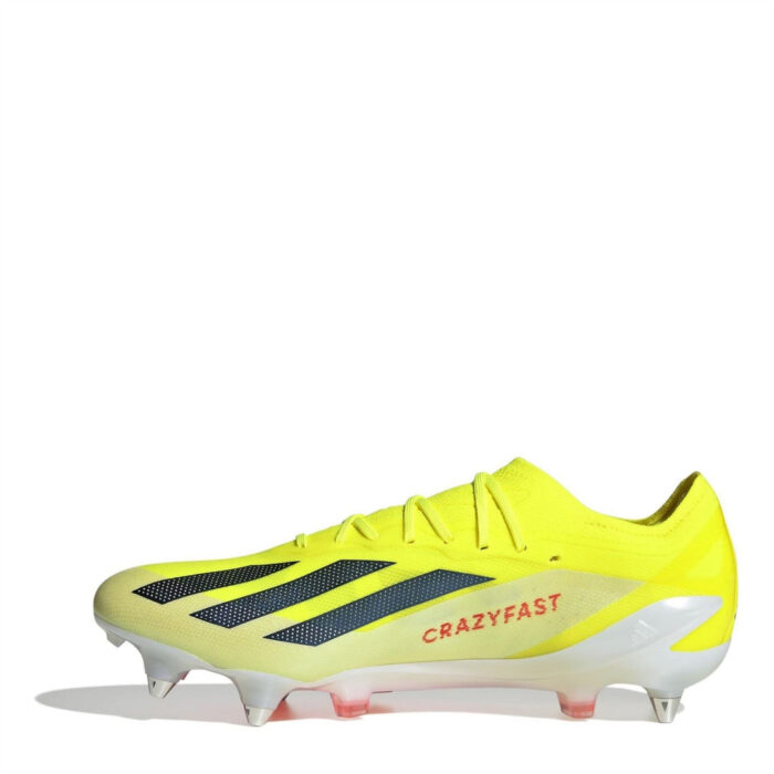 adidas X Crazyfast Soft Ground Football Boots – Yellow/Blk/Wht – view 2