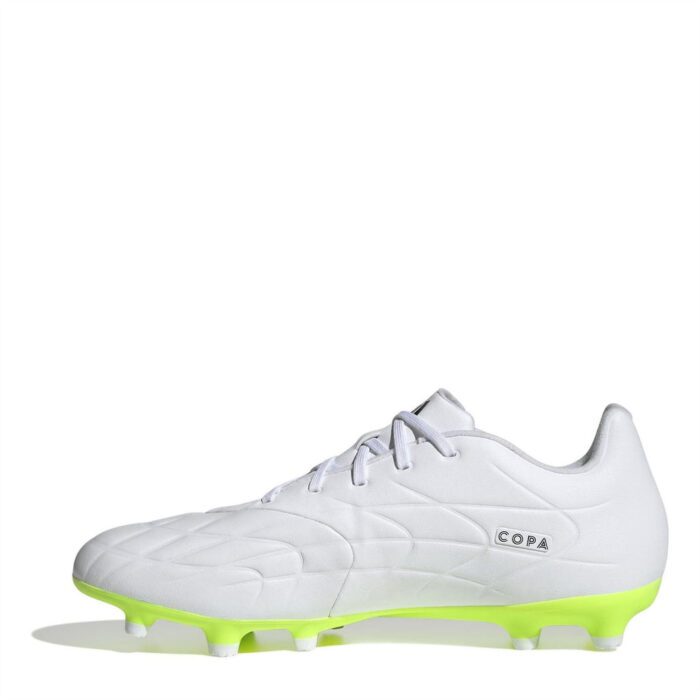 adidas Copa Pure.3 Firm Ground Football Boots – Wht/Blk/Lemon – view 8