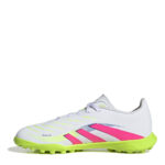 adidas Predator Junior Turf Football Boots – White/Pink – view 2