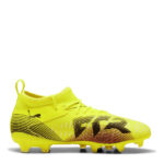Puma Future 8 Junior Firm Ground Football Boots – Yellow/Black - Image 4