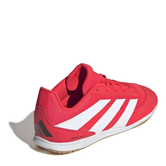 adidas Predator Junior Indoor Football Boots – Red/White – view 4