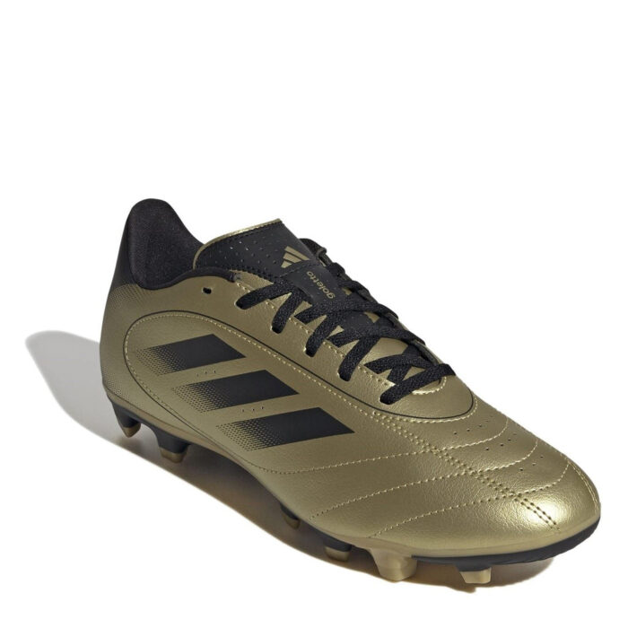 adidas Goletto Firm Ground Football Boots – Gold/Black – view 3