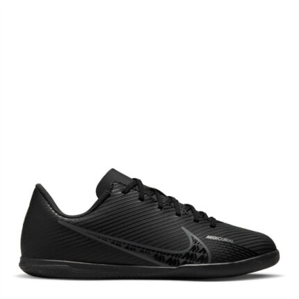 Nike Mercurial Vapor Junior Indoor Football Boots – Blk/Grey/White