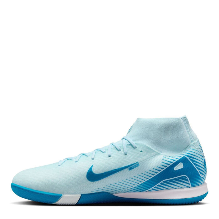 Nike Zoom Superfly 10 Indoor Football Boots – Blue/Baltic – view 2