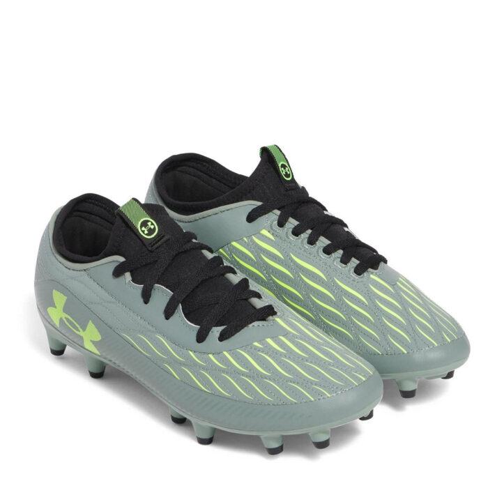 Under Armour Magnetico Junior Firm Ground Football Boots – Silica Green - Image 5