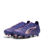 Puma Womens Ultra 5 Firm Ground Football Boots – Purple/Wht/Org – view 7