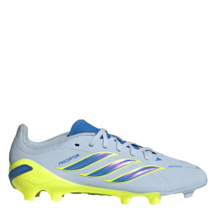 adidas Predator Junior Firm Ground Football Boots – Blue/Yellow