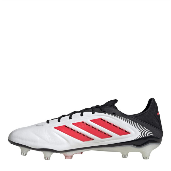 adidas Copa Pure Iii Firm Ground Football Boots – White/Red – view 8
