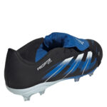 adidas Predator Junior Firm Ground Football Boots – Black/Blue – view 4