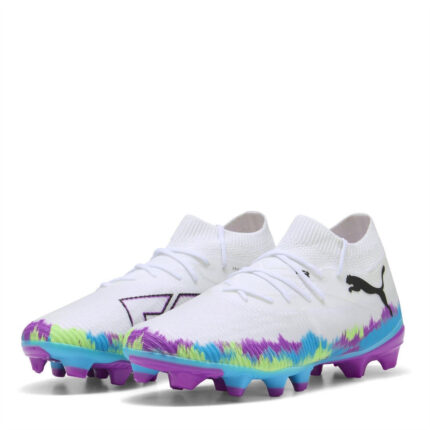 Puma Womens Future 8 Firm Ground Football Boots – White/Multi