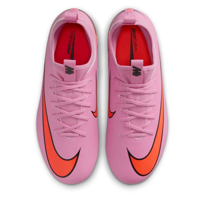 Nike Zoom Mercurial Vapor 16 Junior Artificial Ground Football Boots – Pink/Black – view 6