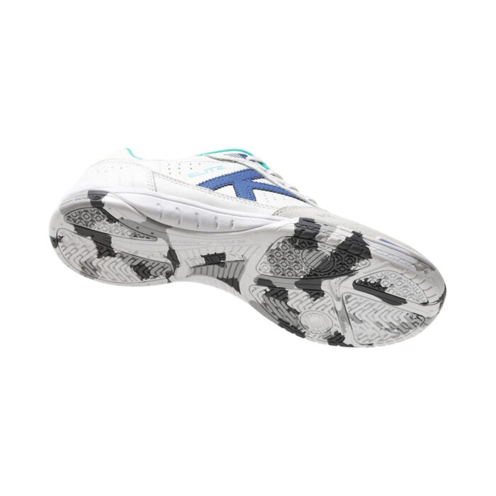 Kelme Indoor Football Boots – White/Royal – view 4