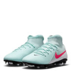 Nike Phantom Luna Ii Junior Firm Ground Football Boots – Mint/Red - Image 4