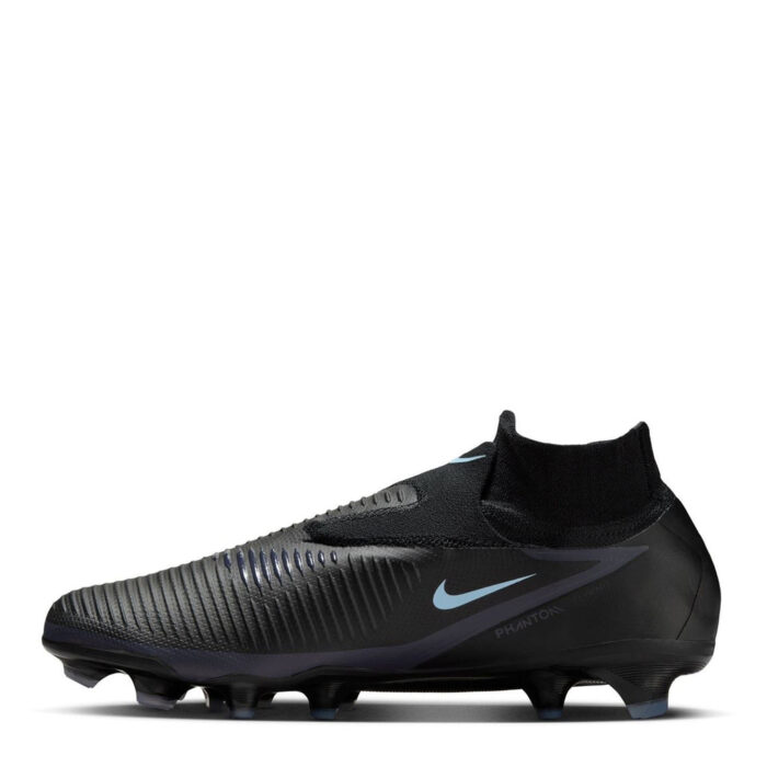 Nike Phantom High 6 Firm Ground Football Boots – Black/Black – view 2