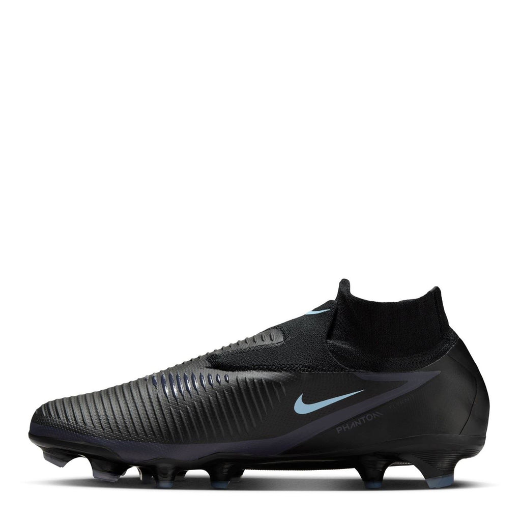 Nike Phantom High 6 Firm Ground Football Boots – Black/Black – view 2