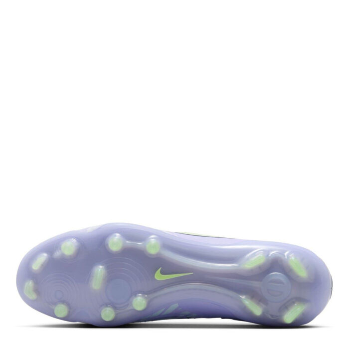 Nike Tiempo Legend 10 Firm Ground Football Boots – Purple/Volt – view 3
