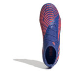 adidas Edge.2 Firm Ground Football Boots – Blue/Orange – view 5