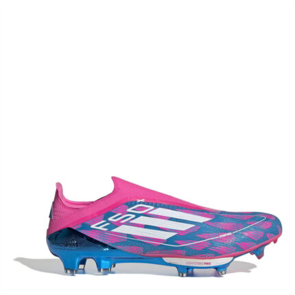 adidas Mens F50+ Firm Ground Football Boots – Blue/Pink