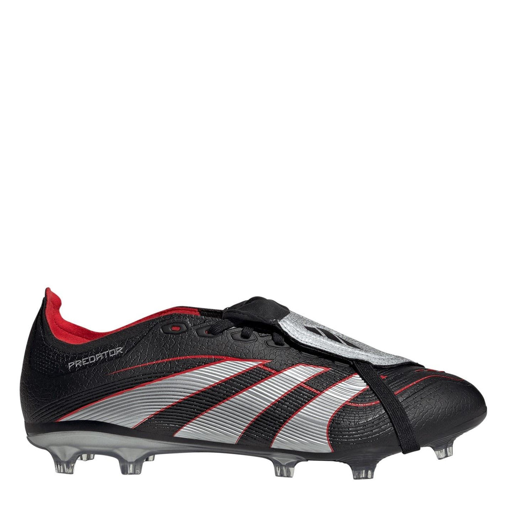 adidas Predator Firm Ground Football Boots – Black/Red