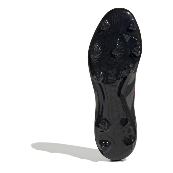 adidas Predator Firm Ground Football Boots – Black/Grey – view 6