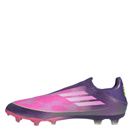 adidas F50 Firm Ground Football Boots – Purple/Yellow – view 2