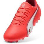 Puma King Multi-Ground Football Boots – Glowing Red-P – view 6