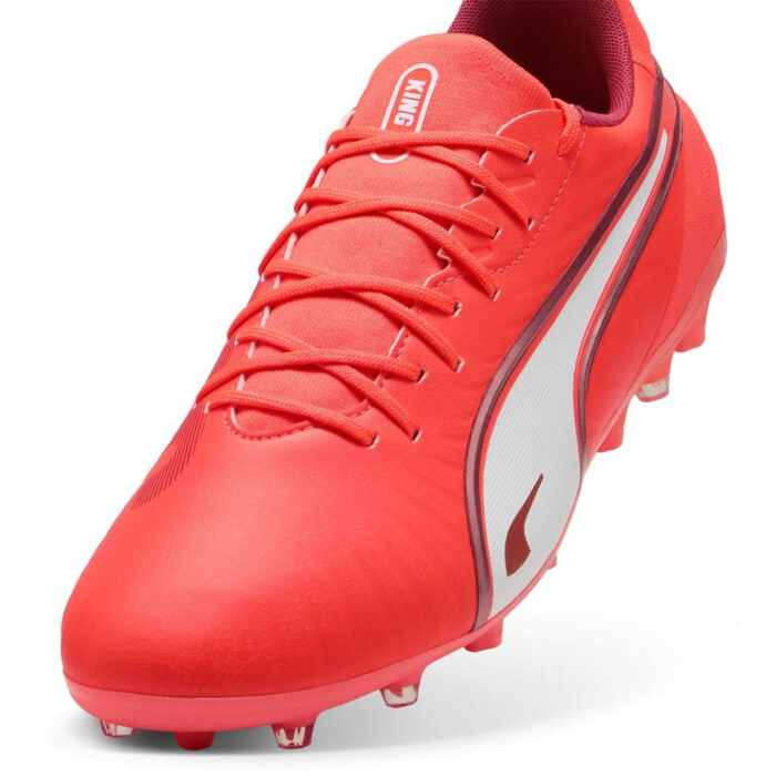 Puma King Multi-Ground Football Boots – Glowing Red-P – view 6