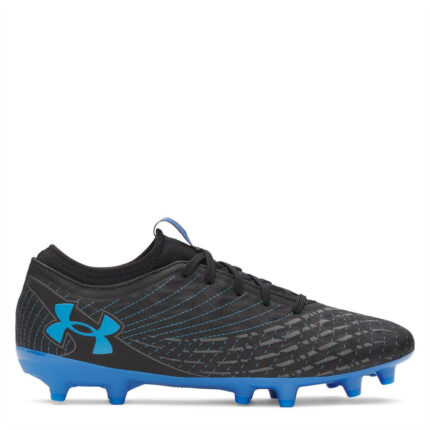 Under Armour Magnetico Firm Ground Football Boots – Black/Blue