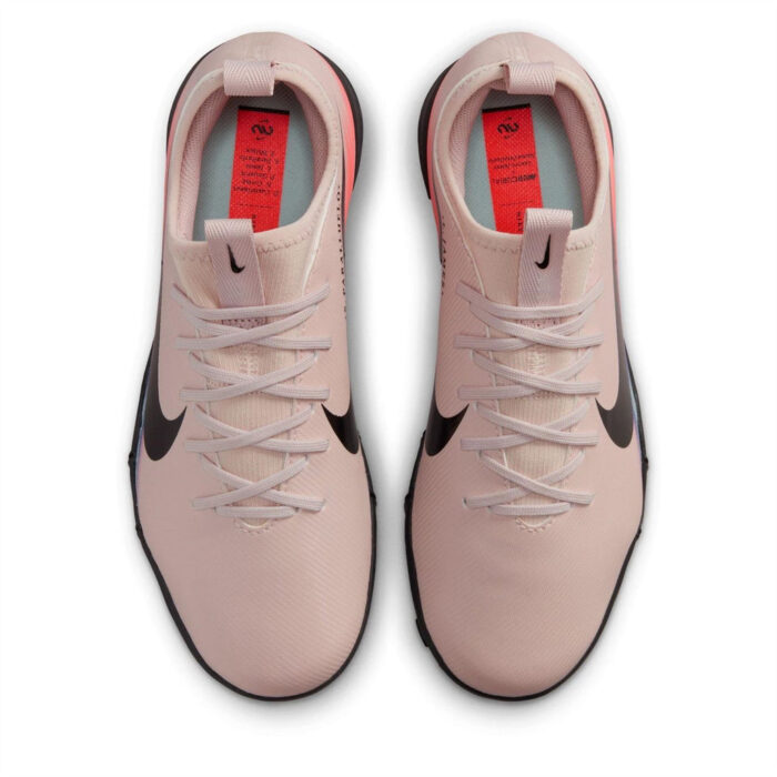 Nike Zoom Mercurial Vapor 16 Junior Turf Football Boots – Pink/Blue - Image 6