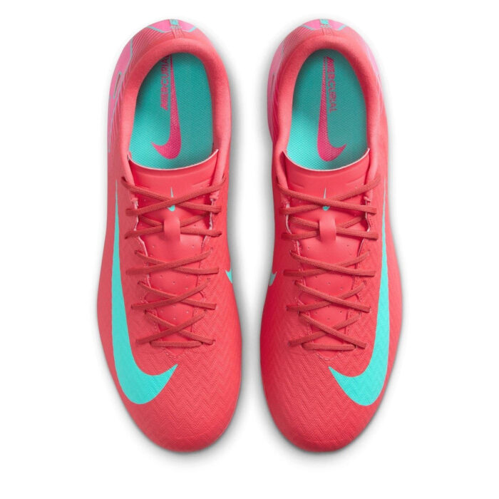 Nike Mercurial Vapor 16 Artificial Ground Football Boots – Red/Green – view 6