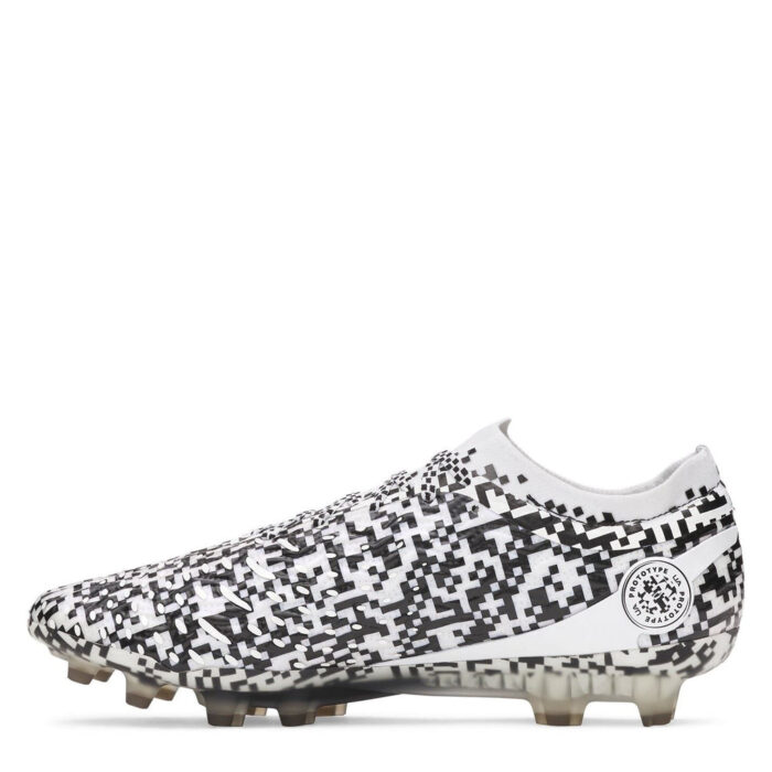 Under Armour Magnetico Firm Ground Football Boots – Black/White – view 3