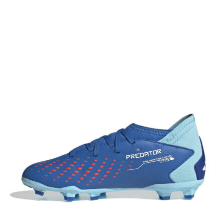 adidas Predator Accuracy.3 Junior Firm Ground Football Boots – Blue/White – view 2