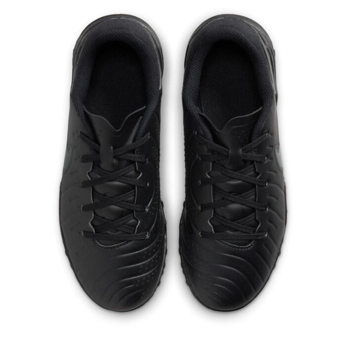 Nike Tiempo Legend 10 Junior Turf Football Boots – Black/Green - Image 6